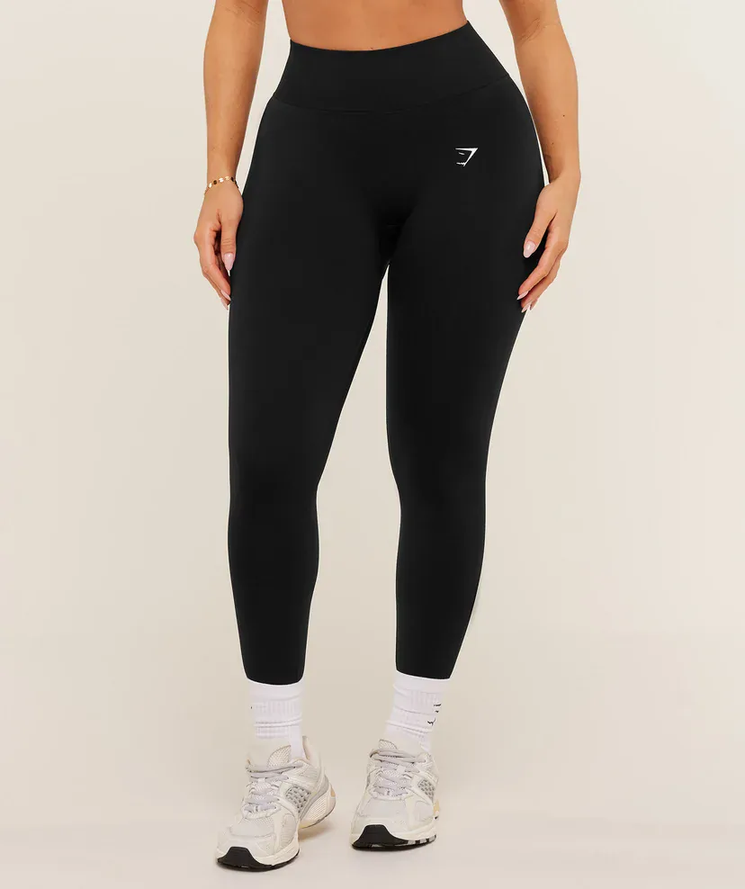 Lift Seamless Leggings in Black Marl
