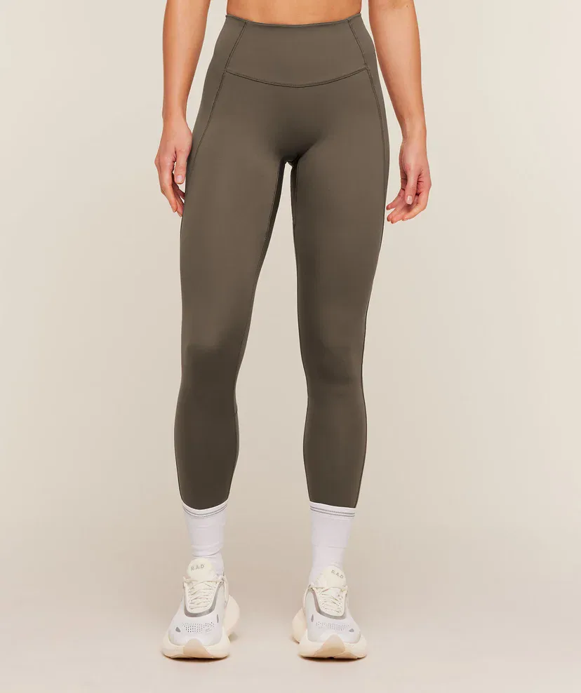 Running Elite Leggings in Camo Brown