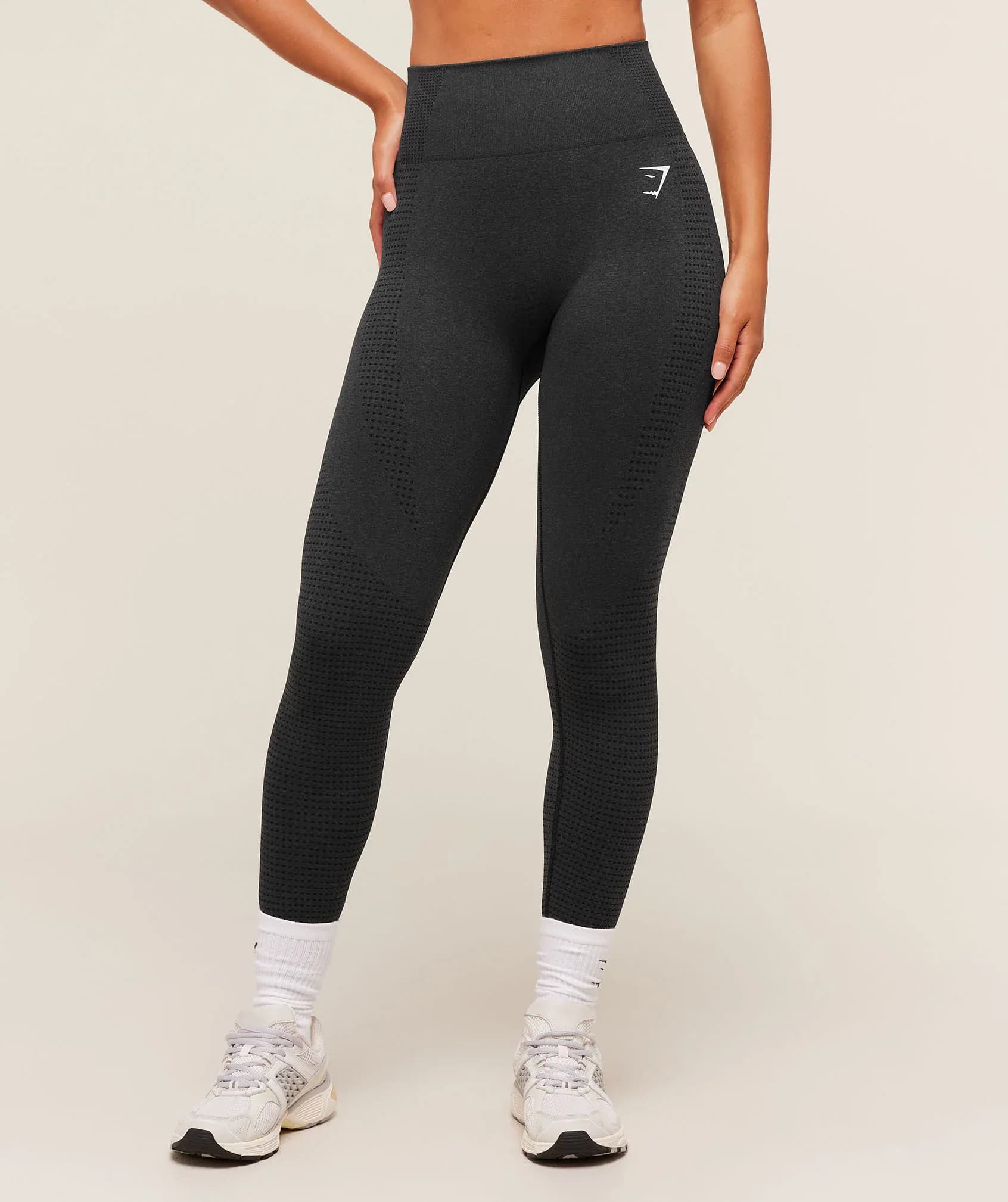 Vital Seamless 2.0 Leggings in Black Marl